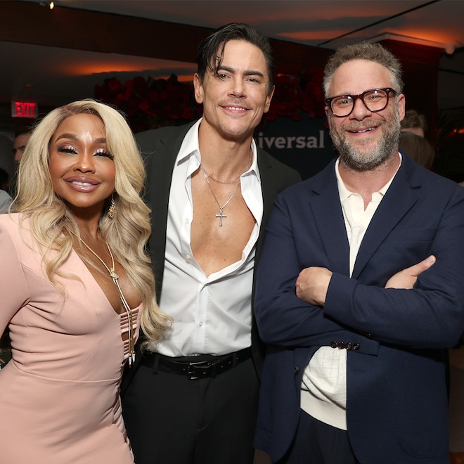 Emmys 2025: See Seth Rogen, Kristen Bell & More Attend Pre-Parties