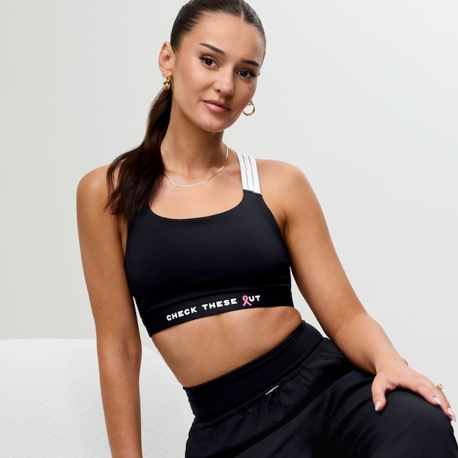 Kristin Juszczyk’s Athleta Collab Proves Awareness Gear Can Be Cute
