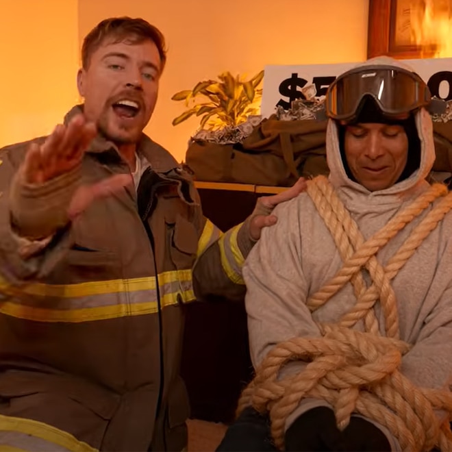 MrBeast Addresses Backlash for Trapping Man in Burning Home for Money