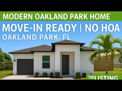 Modern Oakland Park Home Tour | 280 NE 35 Street | The Listing Team