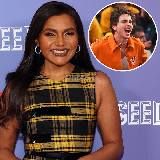 Mindy Kaling’s Timothée Chalamet Halloween Costume Is a Slam Dunk