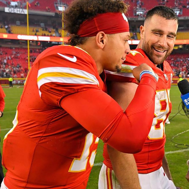 Patrick Mahomes Reacts to Travis Kelce’s Career Milestone