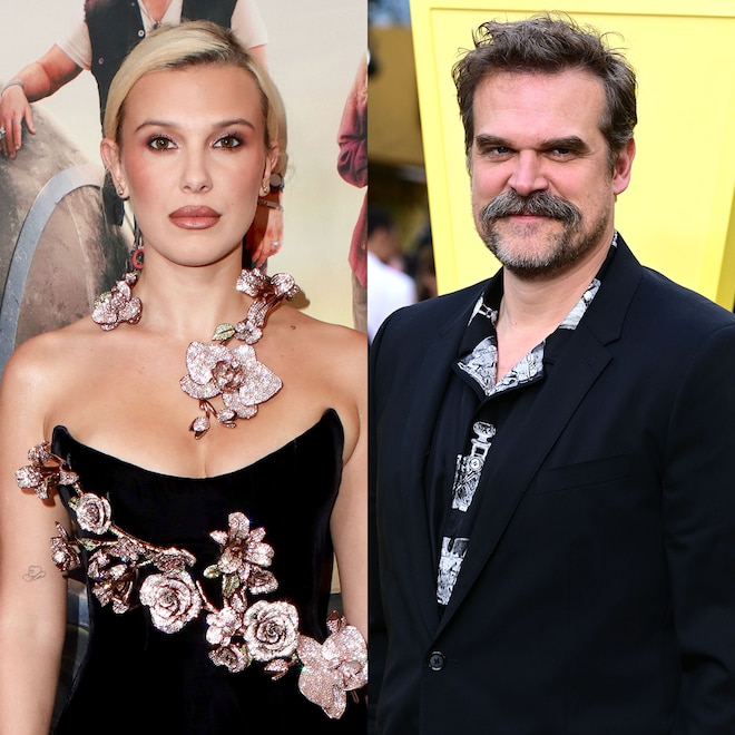 See Stranger Things’ Millie Bobby Brown & David Harbour Reunite