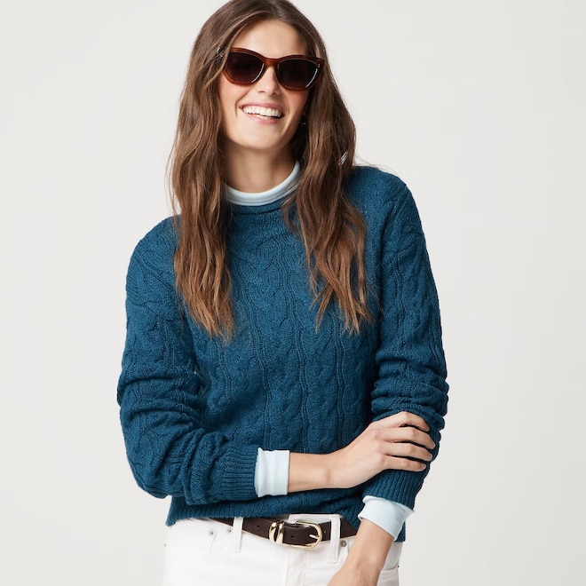 Found: $100 J.Crew Mockneck Sweater for Only $40