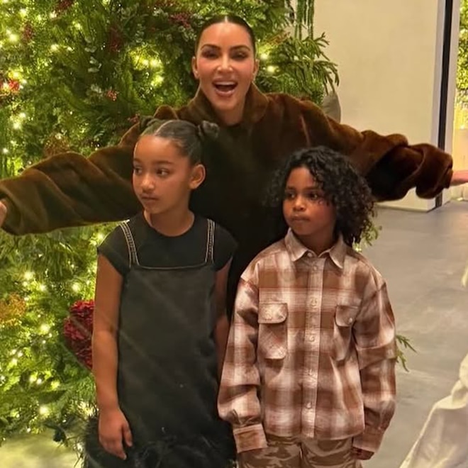 Kim Kardashian’s Festive Pics With Her Kids Are Hilariously Relatable