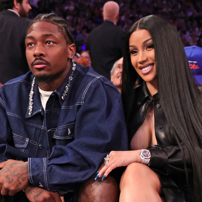 Cardi B Wears $41k Purse to Support Boyfriend Stefon Diggs at NFL Game