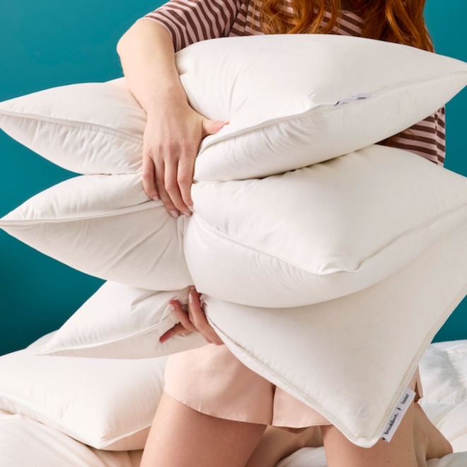 Brooklinen’s New & Improved Pillows Will Send You Straight Into REM