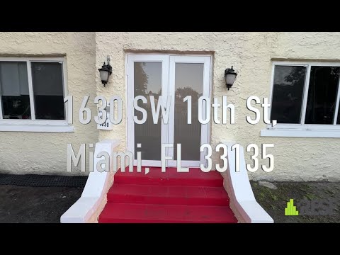 Just Listed 1630 SW 10th St, Miami, FL 33135