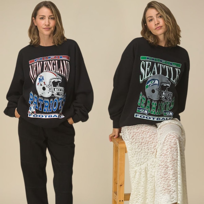 These Seahawks & Patriots Styles Score A Major Fashion Touchdown