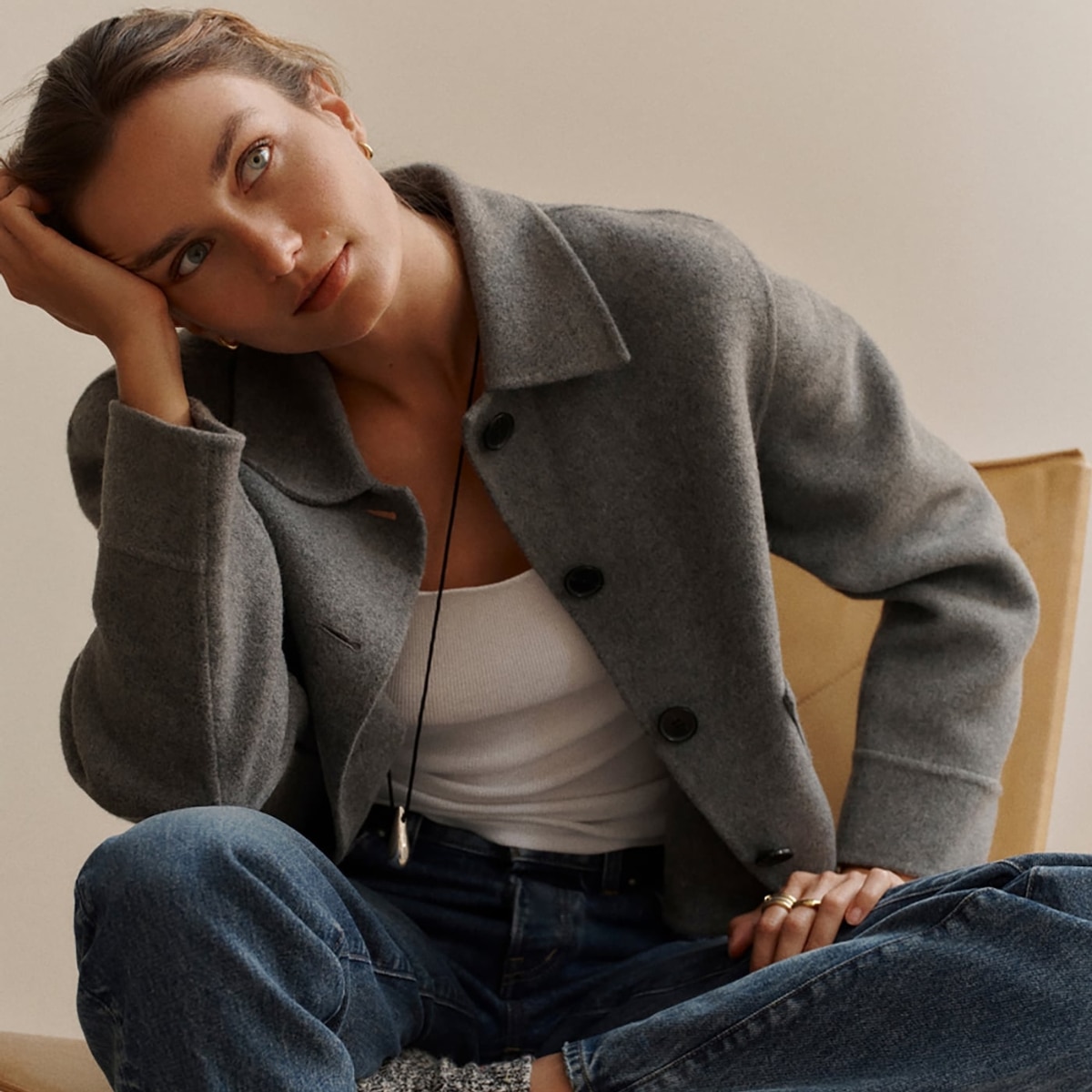 Rainy-Day Gray Is Spring’s Moodiest Trend & These Jackets Are on Sale