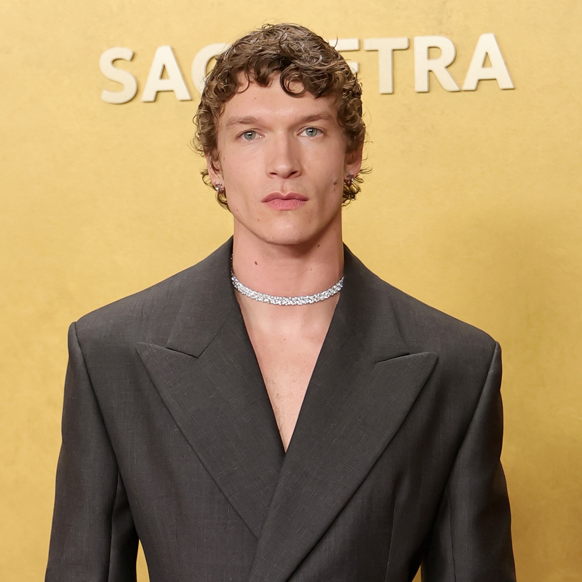See Connor Storrie’s $500,000 Necklace for Actor Awards 2026