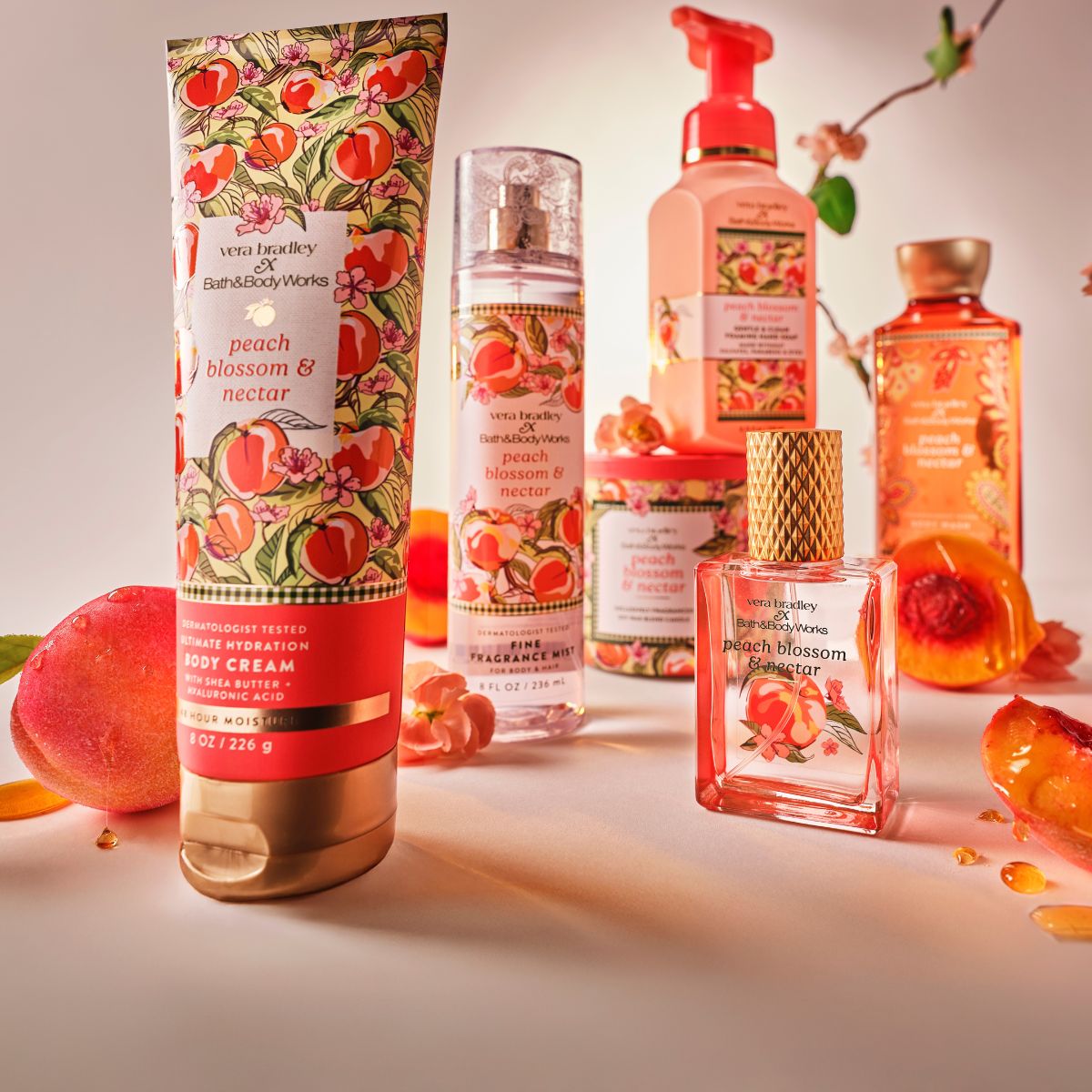 Bath & Body Works x Vera Bradley’s Collab Is Peachy Perfection