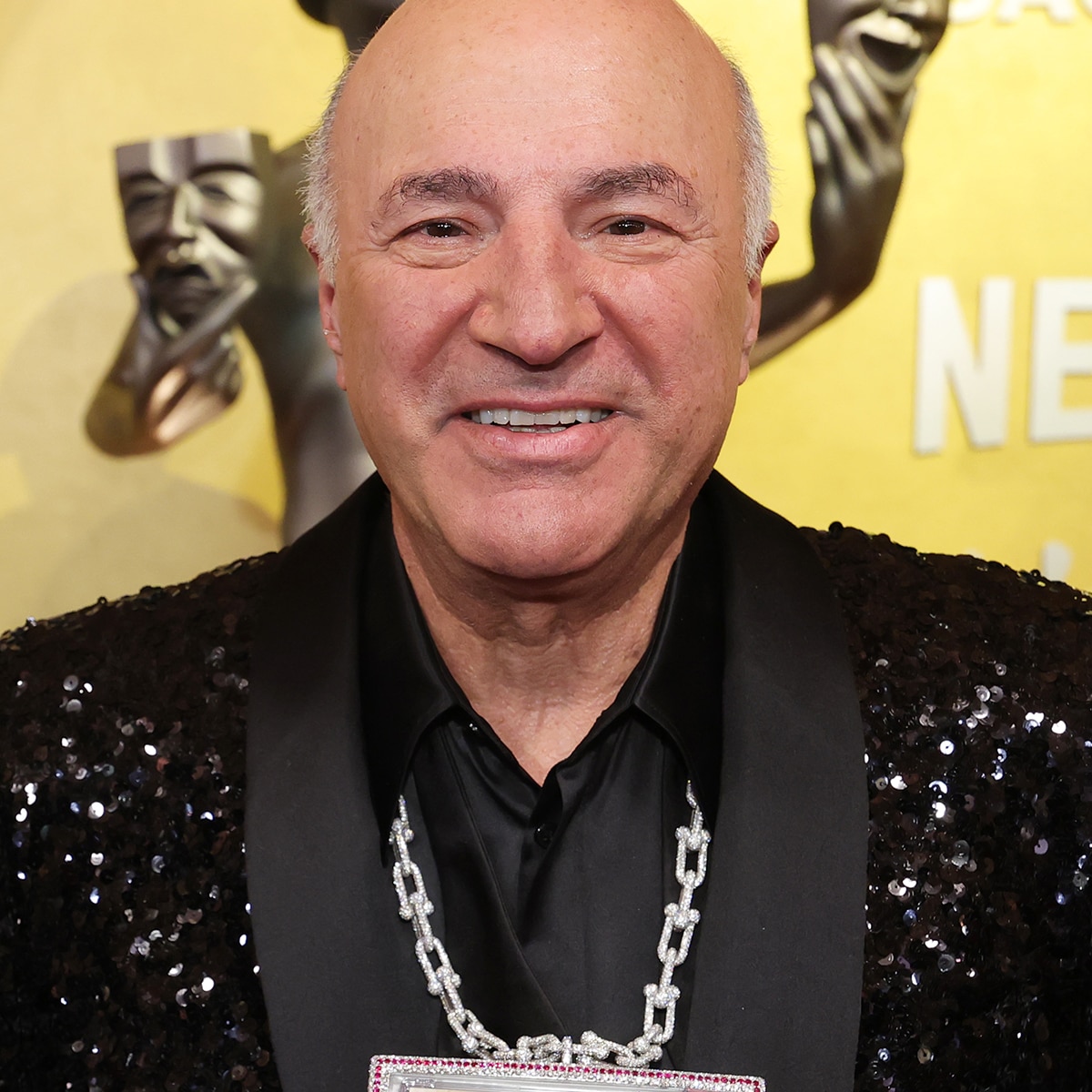 Kevin O’Leary Wears 101-Carat Diamond NBA Necklace at Actor Awards