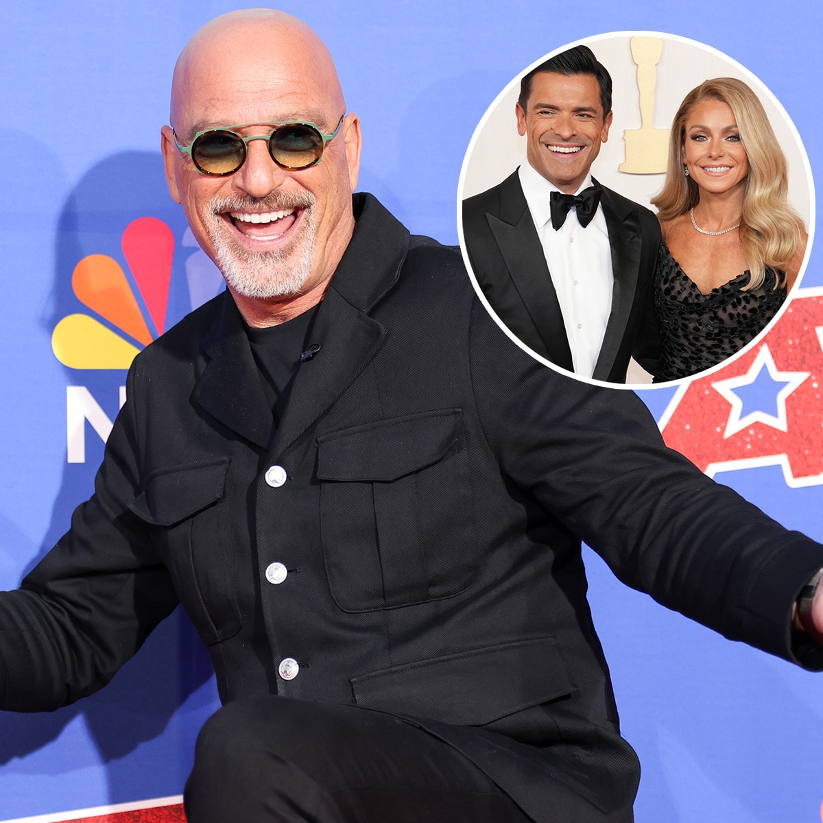 Howie Mandel, Kelly Ripa Have Eyebrow-Raising Exchange on Live