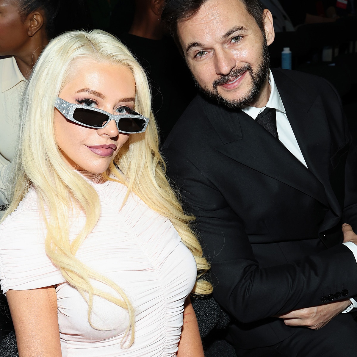 Christina Aguilera Debuts Micro Bangs During Matthew Rutler Date Night