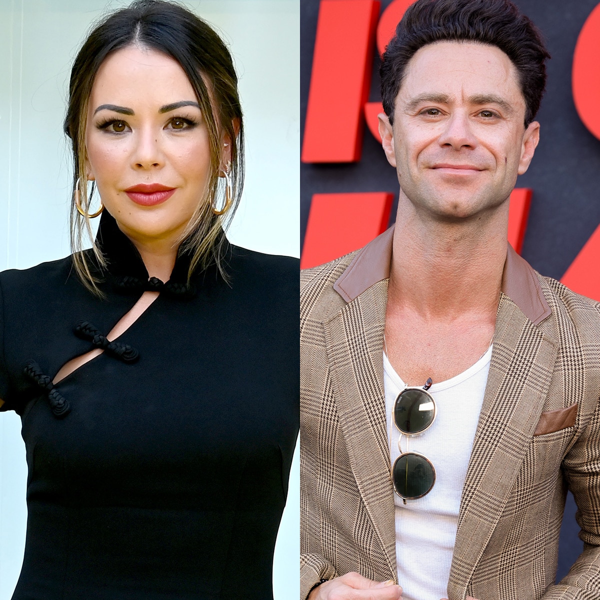 Janel Parrish & Sasha Farber Spark Romance Rumors With Flirty Video