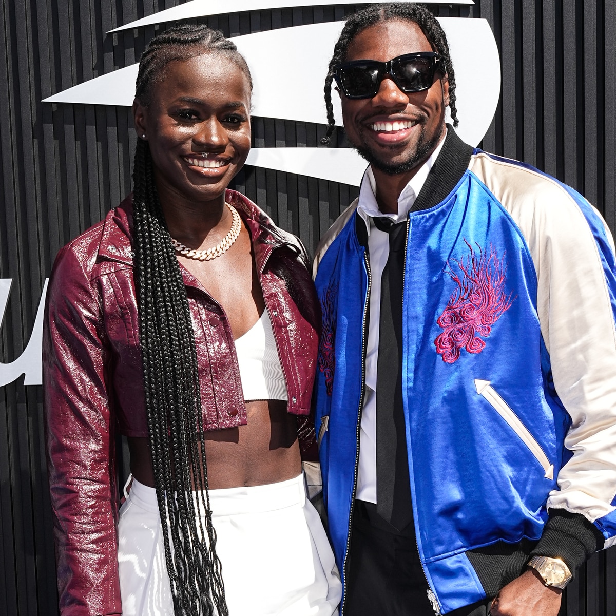 Olympians Noah Lyles, Junelle Bromfield Marry in Georgia Ceremony