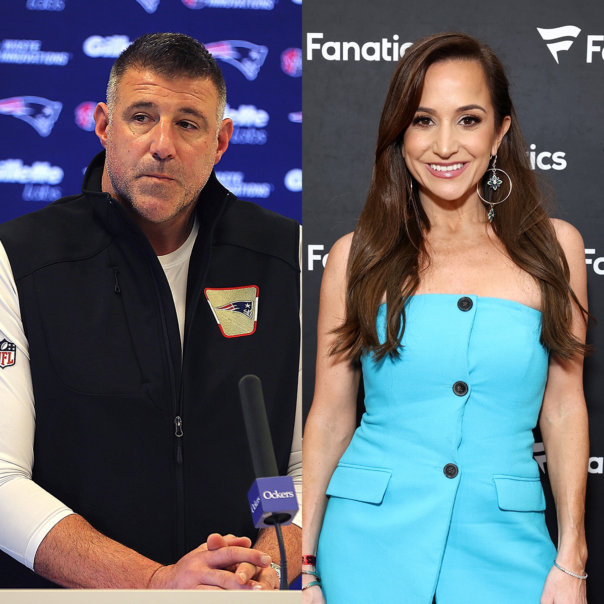 NFL’s Mike Vrabel, Dianna Russini React After Vacation Photos Emerge
