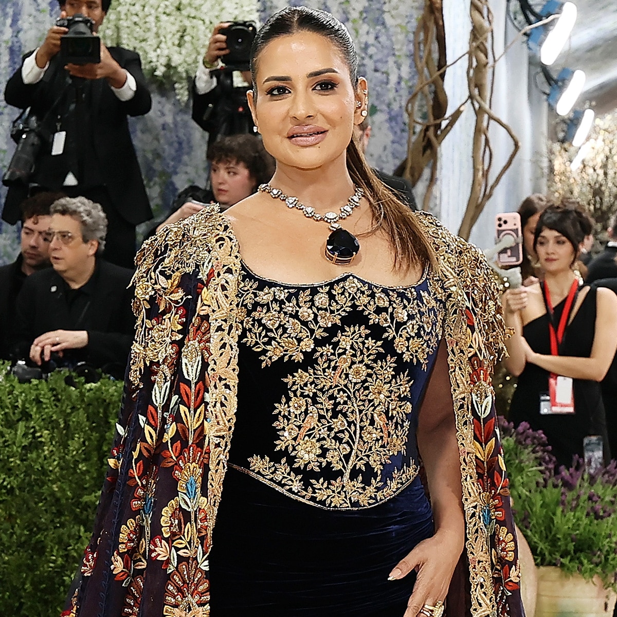See Billionaire Sudha Reddy’s $15 Million Necklace at Met Gala 2026
