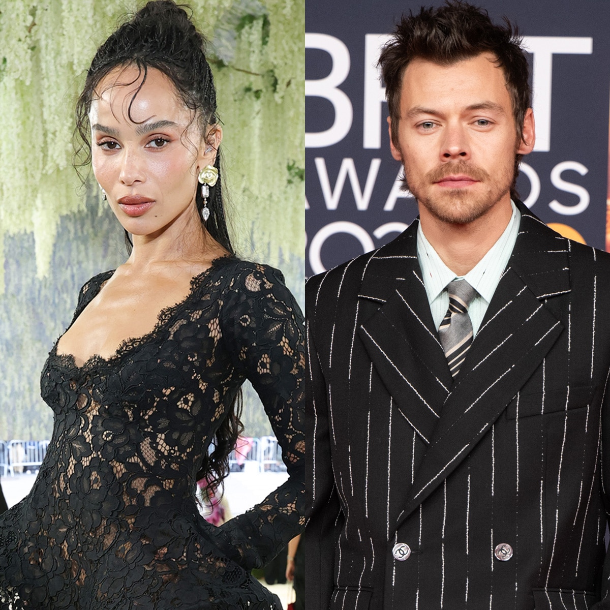 Zoë Kravitz Supports Harry Styles at Tour Opening Night