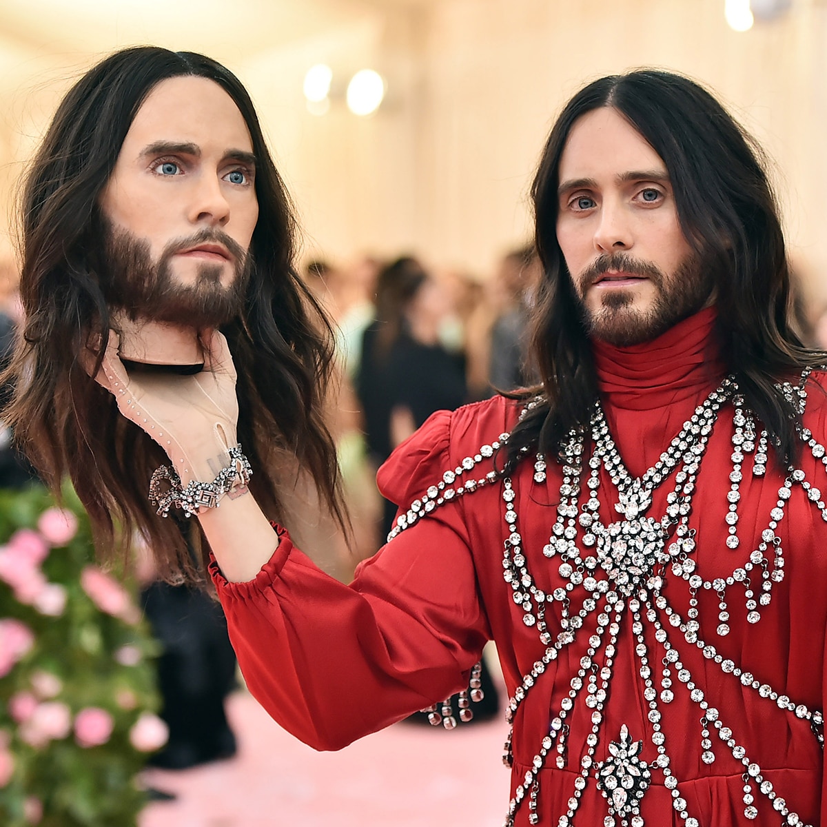 Jared Leto’s Head, Doja Cat’s Nose & More Wild Met Gala Accessories