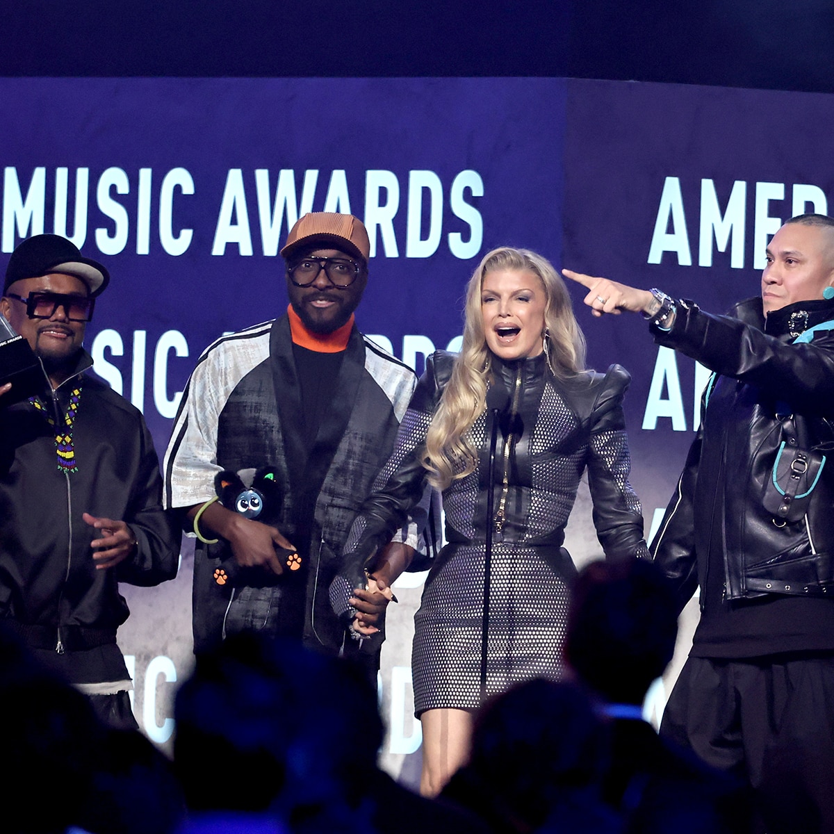 Emotional Fergie Reunites With Black Eyed Peas “Brothers” at AMAs 2026