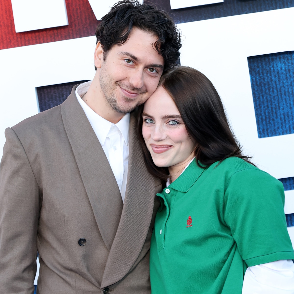 Billie Eilish, Nat Wolff Make Red Carpet Debut at Her Movie Premiere