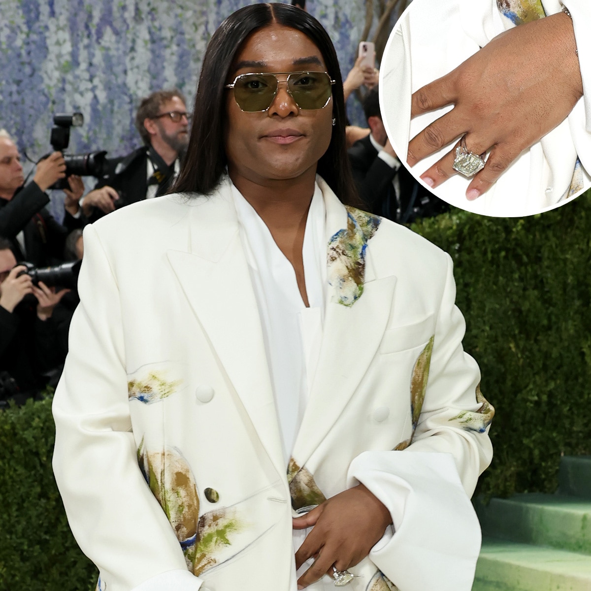 Law Roach Reveals Massive Diamond Ring on That Finger at Met Gala 2026