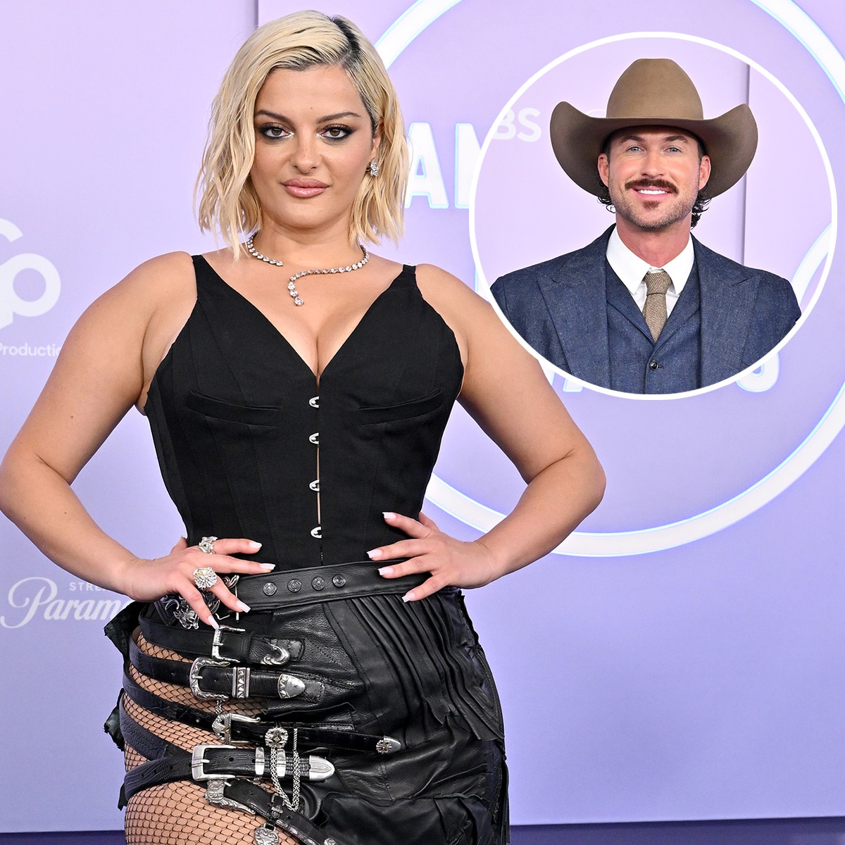 Bebe Rexha Shoots Her Shot With “F–king Hot” Riley Green at AMAs 2026