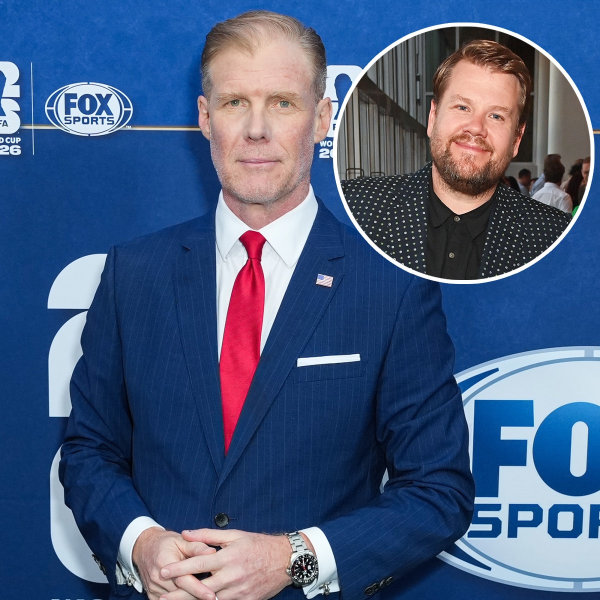 Alexi Lalas Calls James Corden Vulgar Name on Live World Cup Broadcast