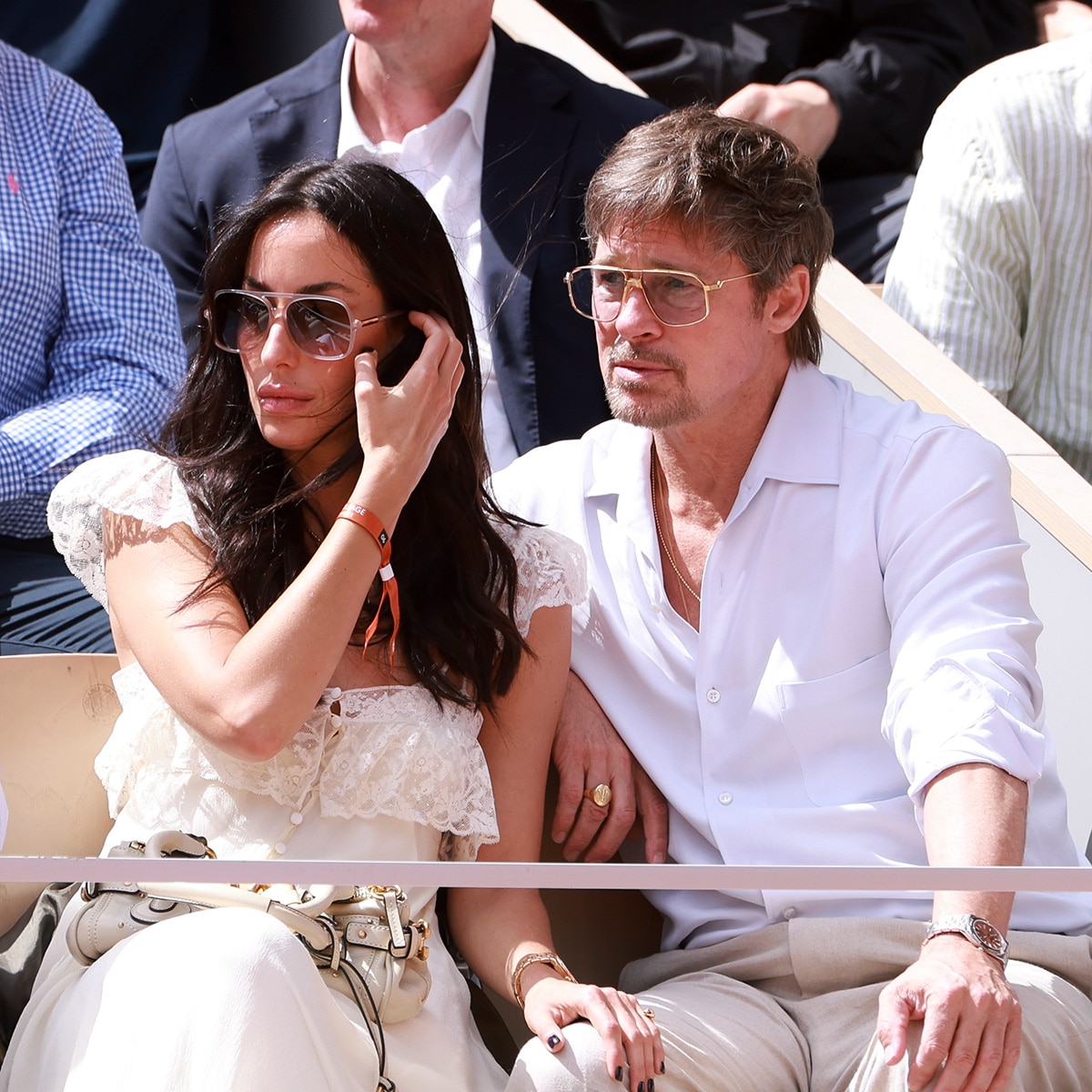 Brad Pitt, Ines de Ramon Coy Up for French Open 2026 Date