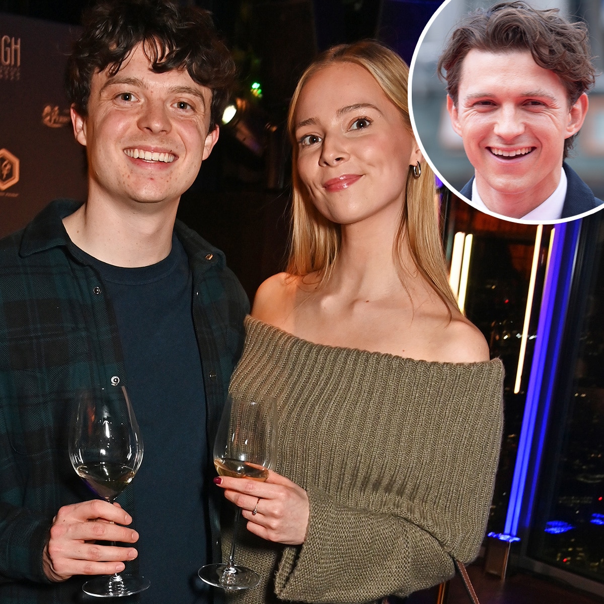 Tom Holland’s Brother Sam Engaged to Girlfriend Clark Stewart