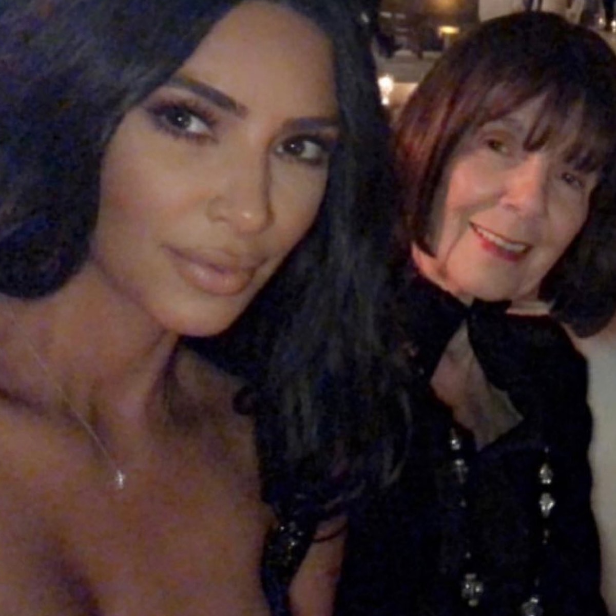 Kim Kardashian Mourns “Gossip Buddy” Grandma MJ Shannon After Death