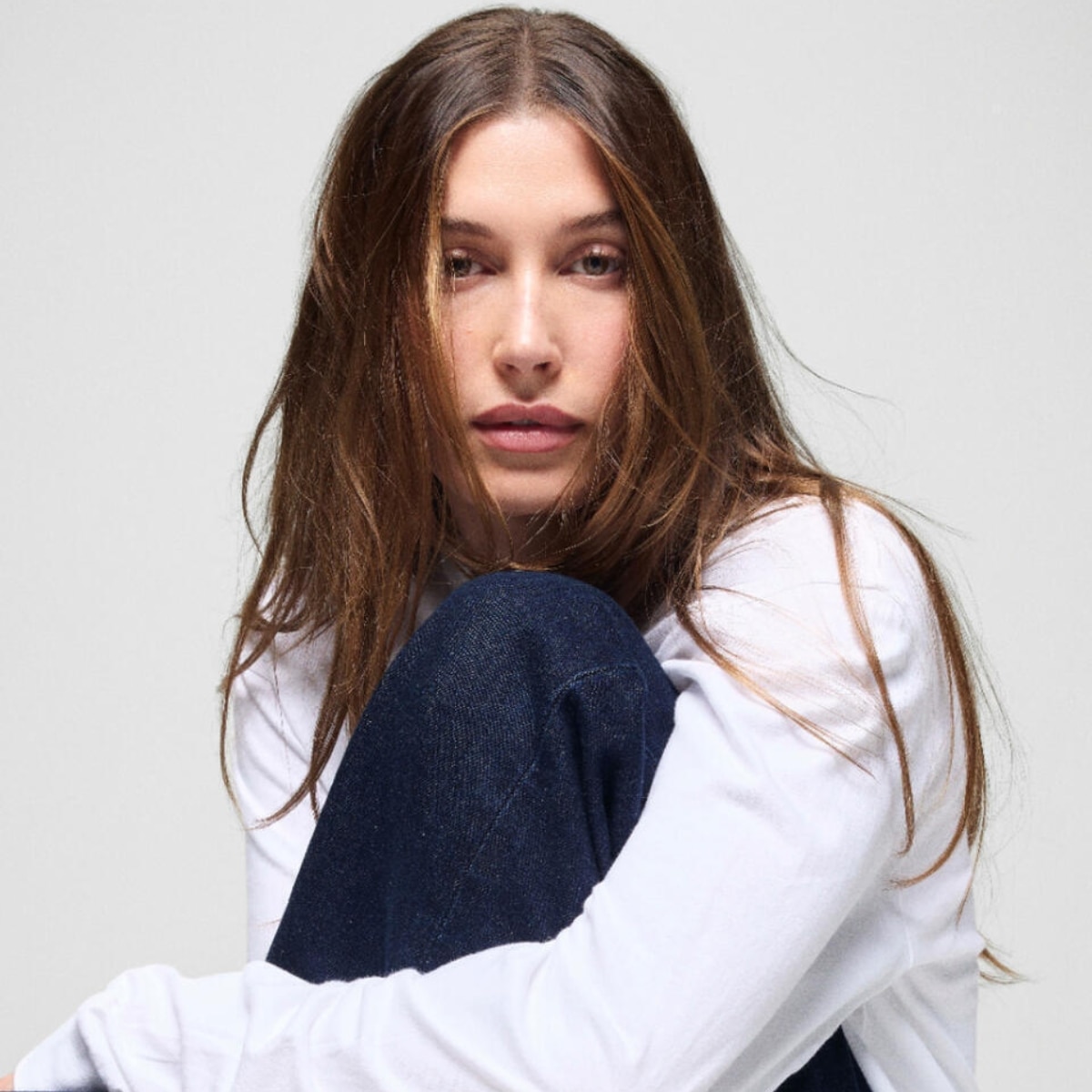 Hailey Bieber Brings Back Effortless ’90s Style With Gap Denim Launch