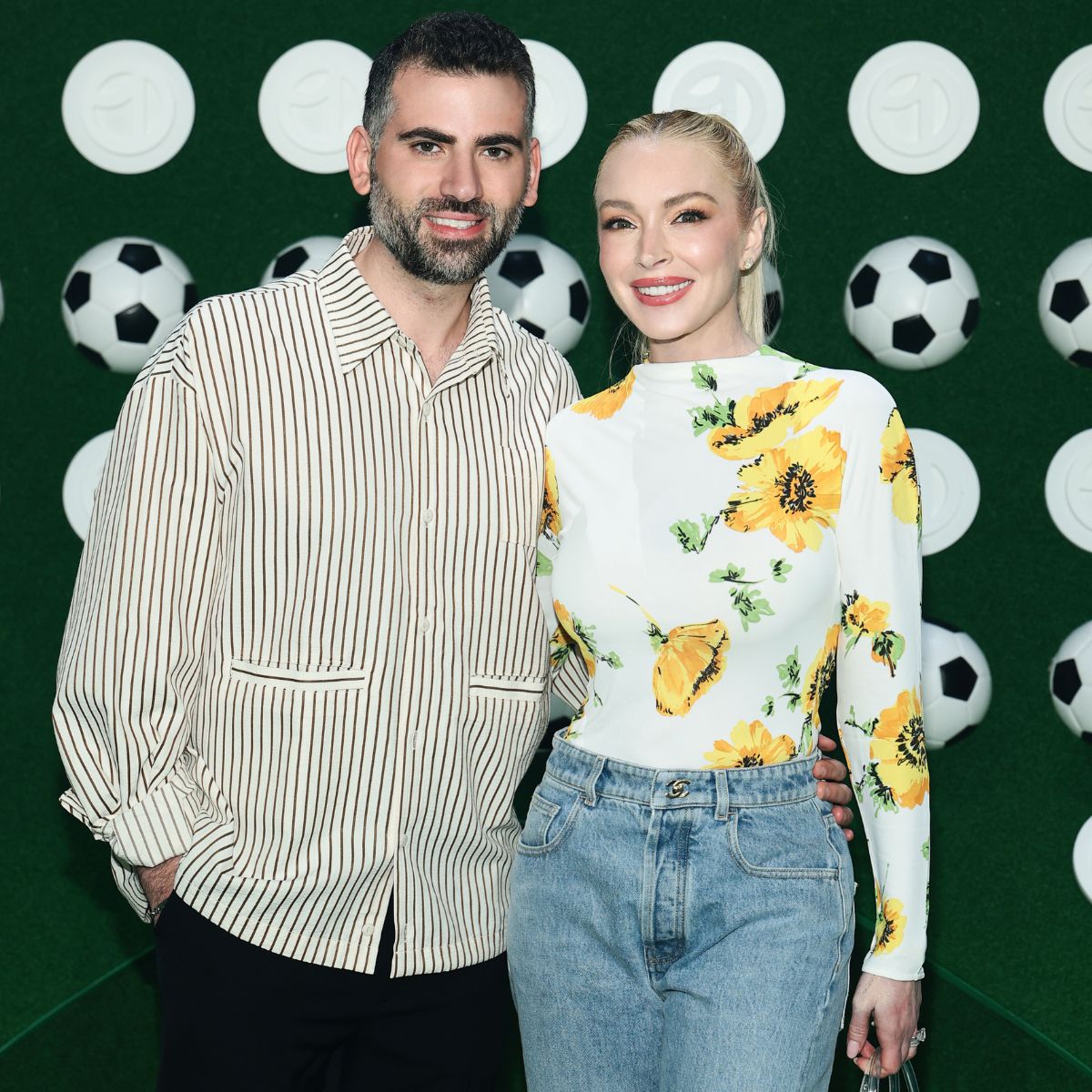 Lindsay Lohan & Bader Shammas Unveil Rare Family Photo With Son Luai