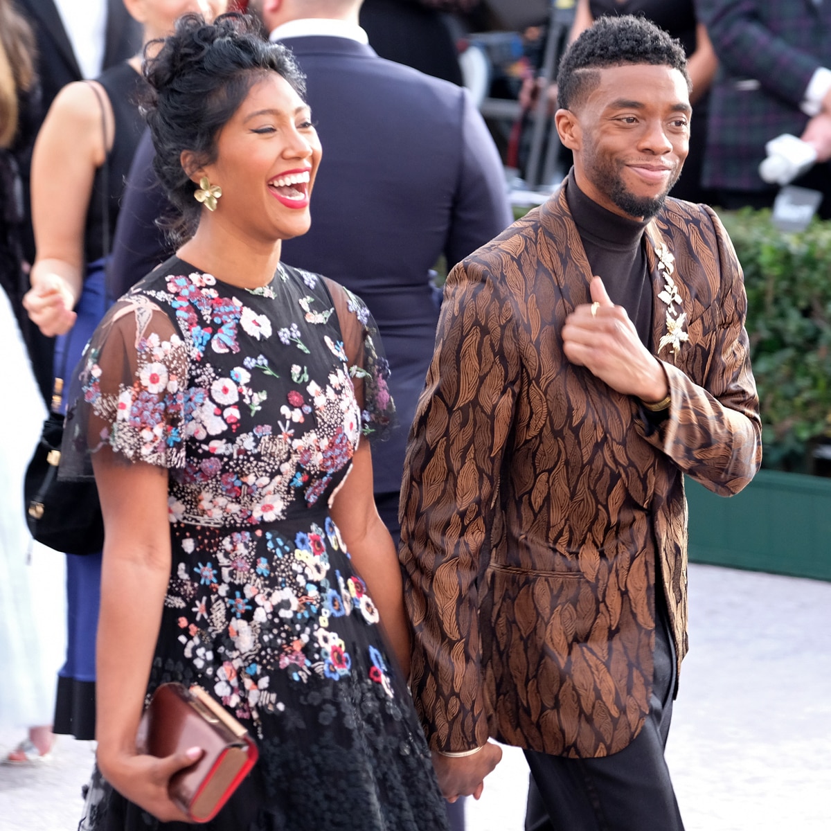 Inside Chadwick Boseman & Taylor Simone Ledward’s Private Love Story