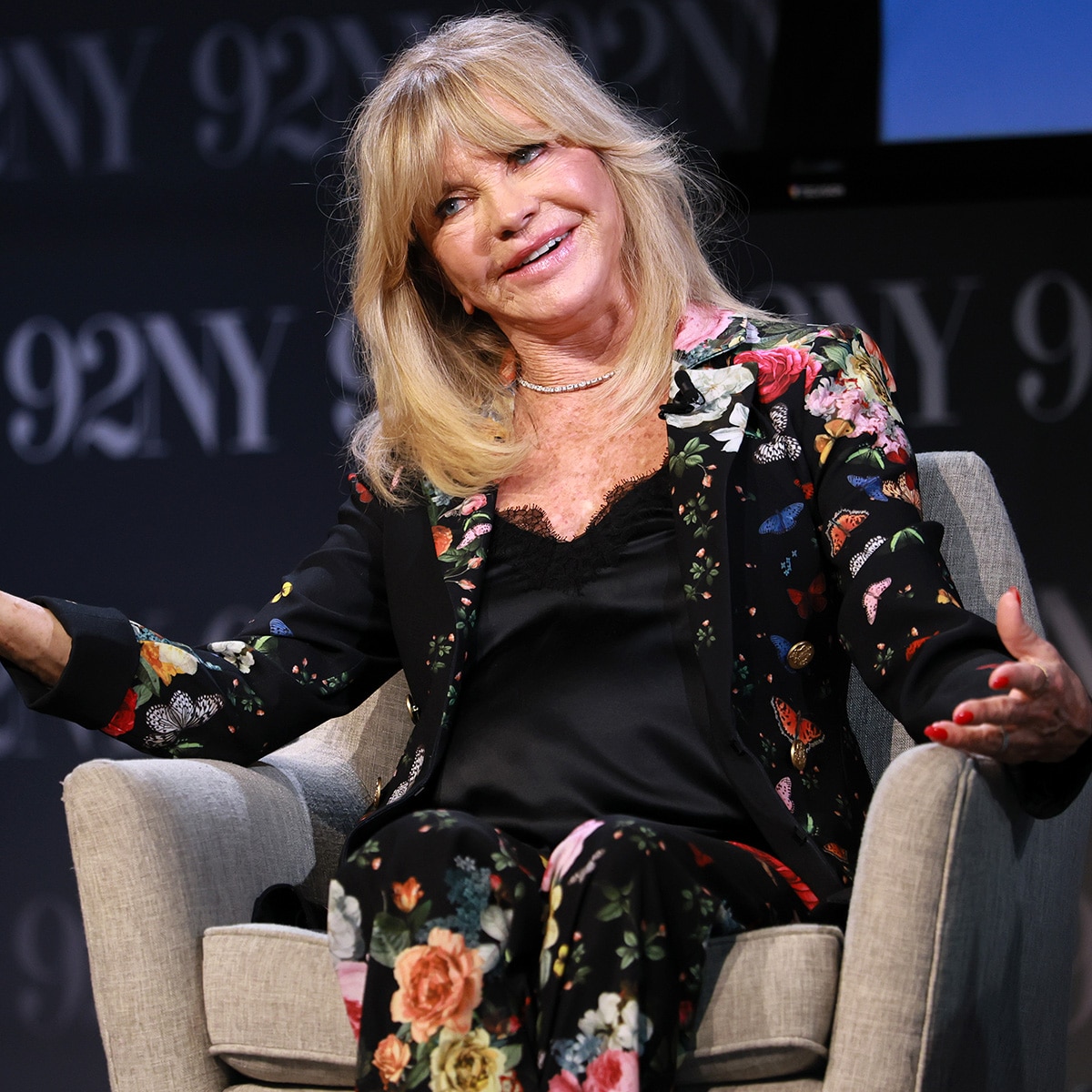 Goldie Hawn Rocks Plunging Swimsuit During Epic European Getaway