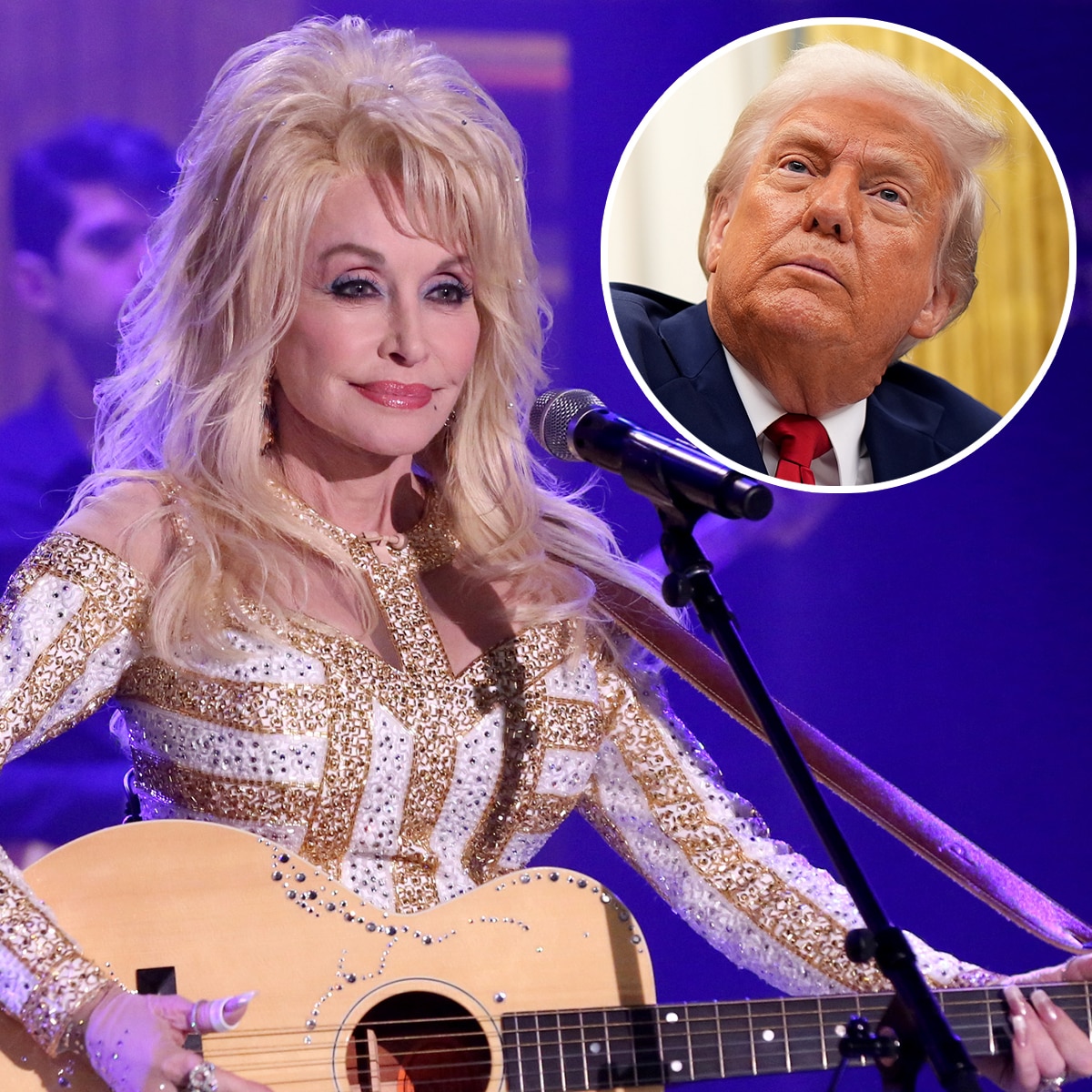 Trump Orders Flags Be Lowered for One Week After Dolly Parton’s Death