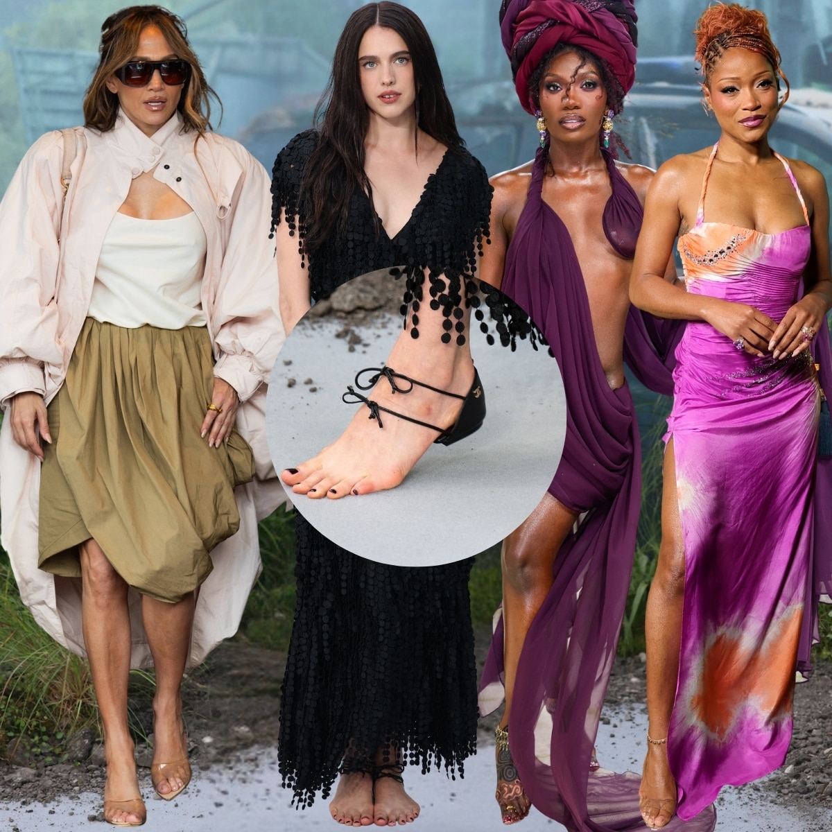 The Next Celebrity Shoe Trend Is… Going As Barefoot As Possible