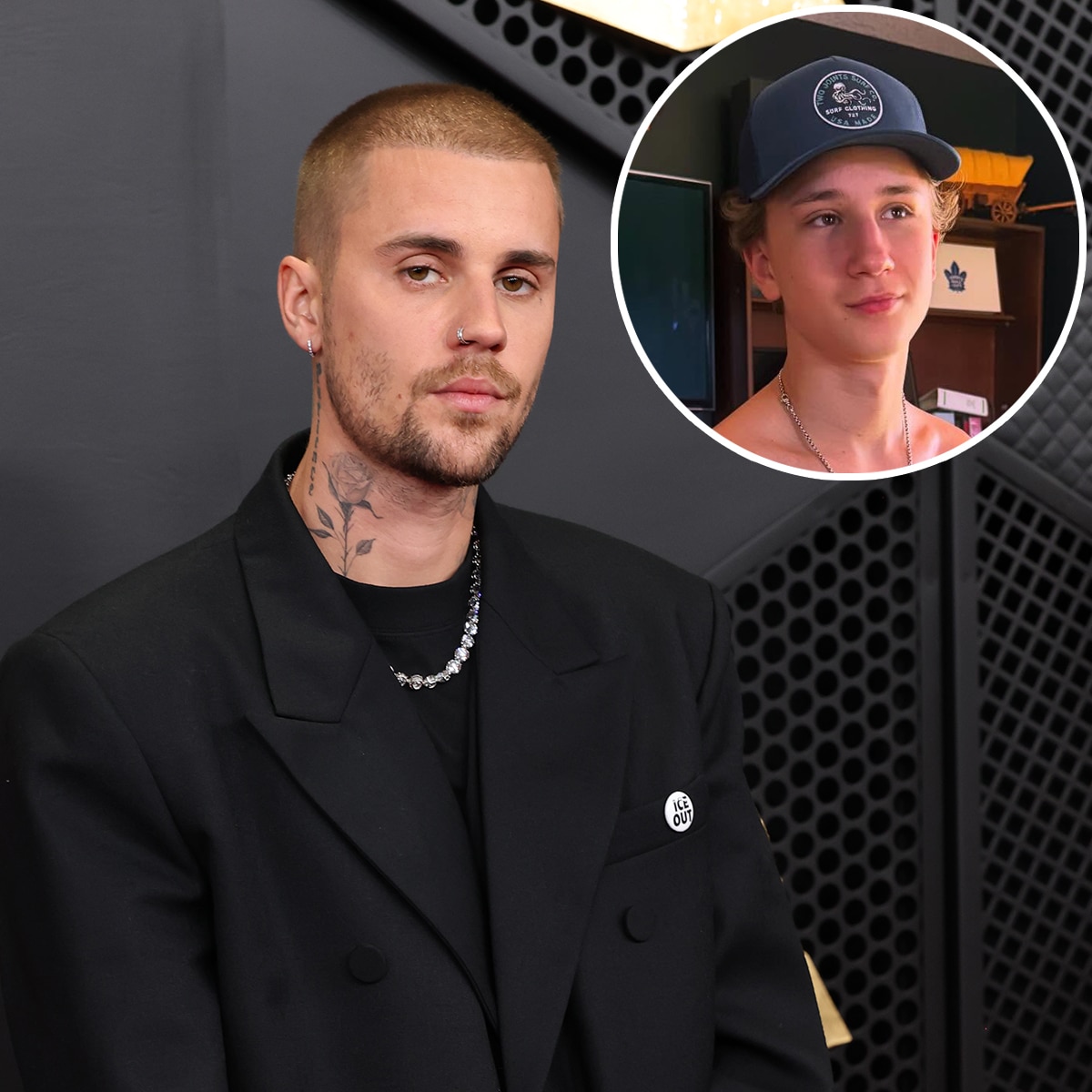 Justin Bieber’s Brother Jaxon Bieber, 16, Reveals First Tattoo