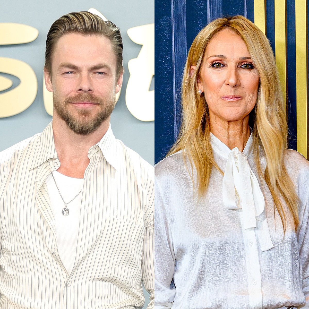Derek Hough Reacts to Céline Dion Dancing With the Stars Casting Rumor