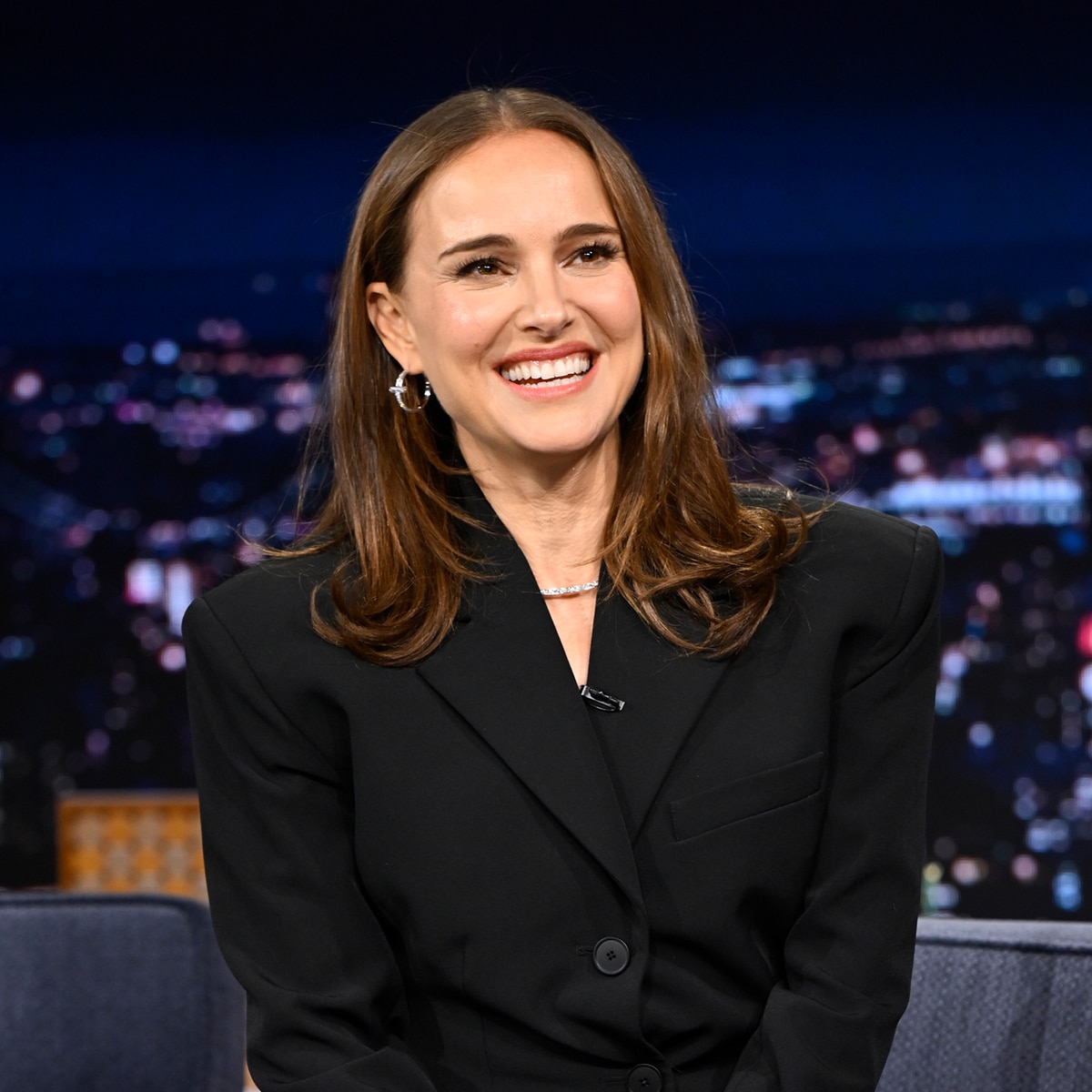 Pregnant Natalie Portman Has Rare Date Night With Tanguy Destable