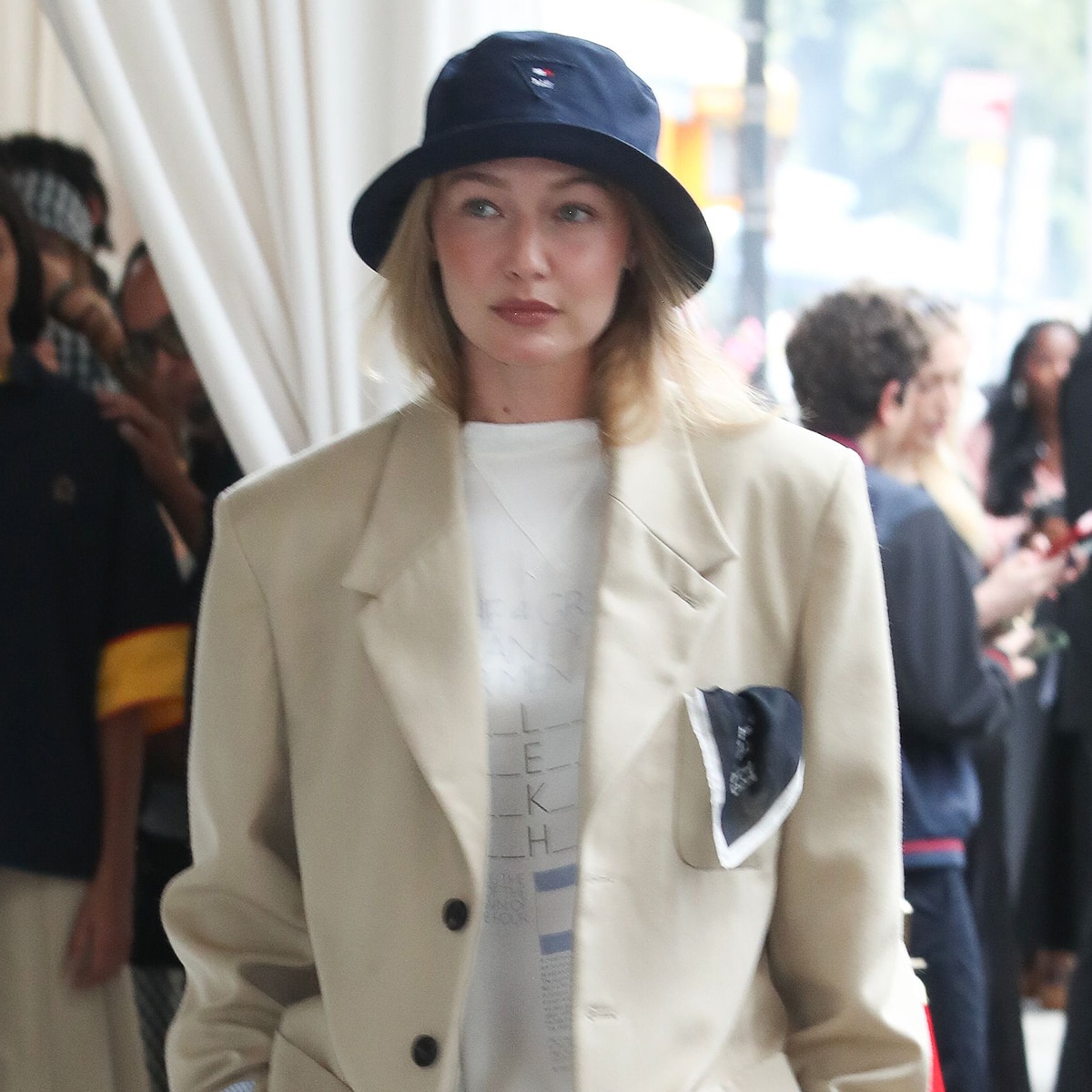 See Gigi Hadid & More Celebs Light Up Tommy Hilfiger’s NYFW Show