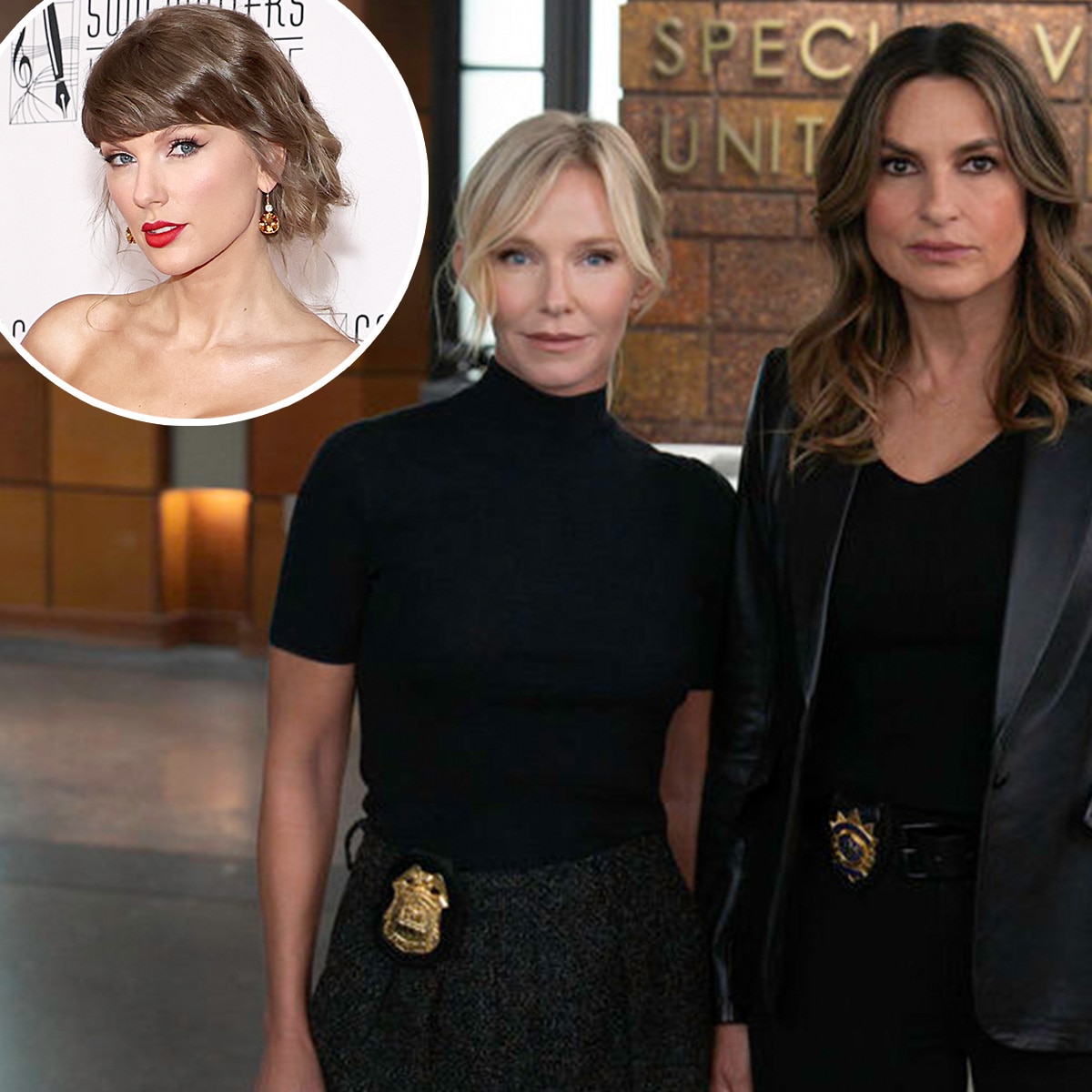 What Taylor Swift Gave to Law & Order: SVU Cast After Emmys Sketch