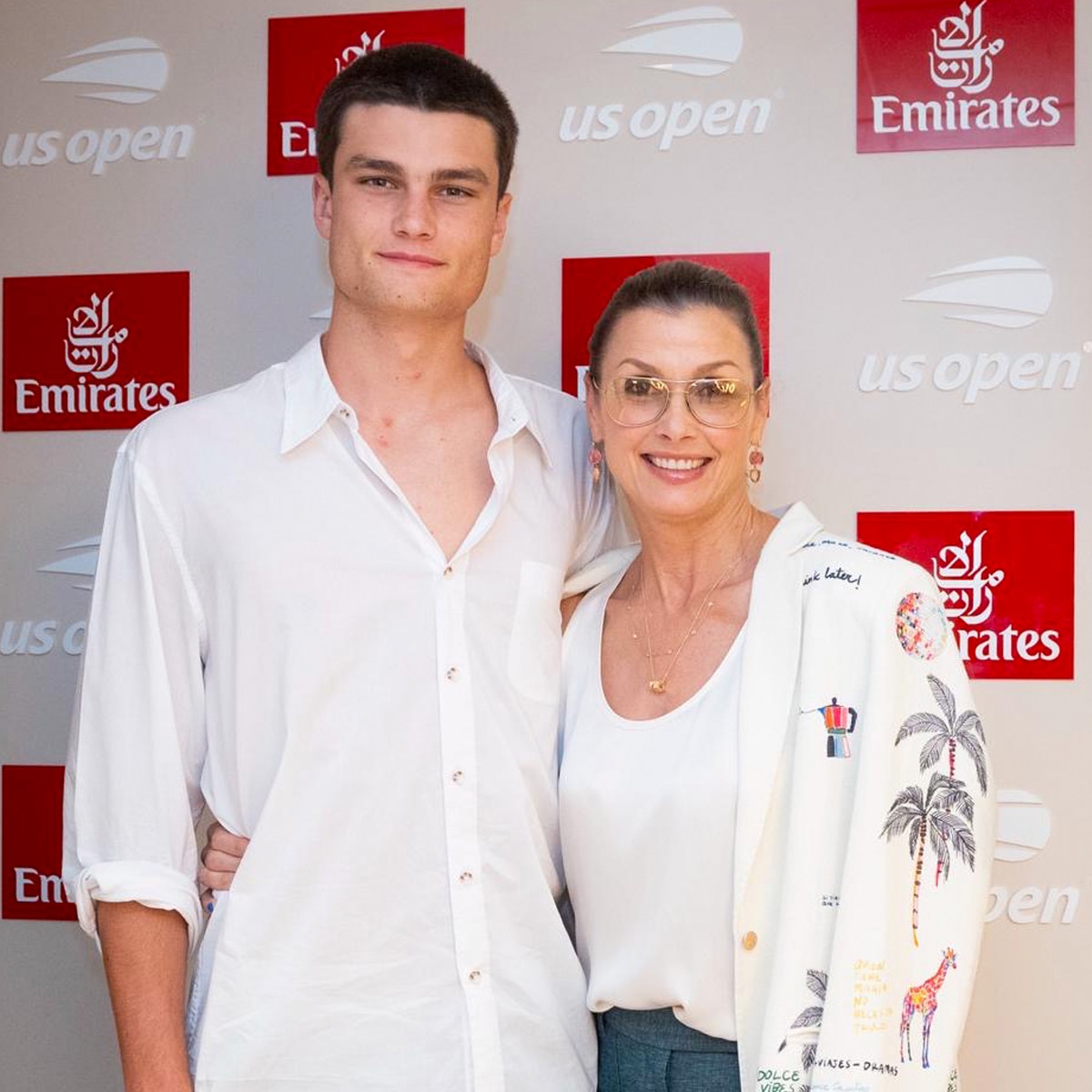 Tom Brady, Bridget Moynahan’s Son Jack, 19, Towers Over Her at US Open