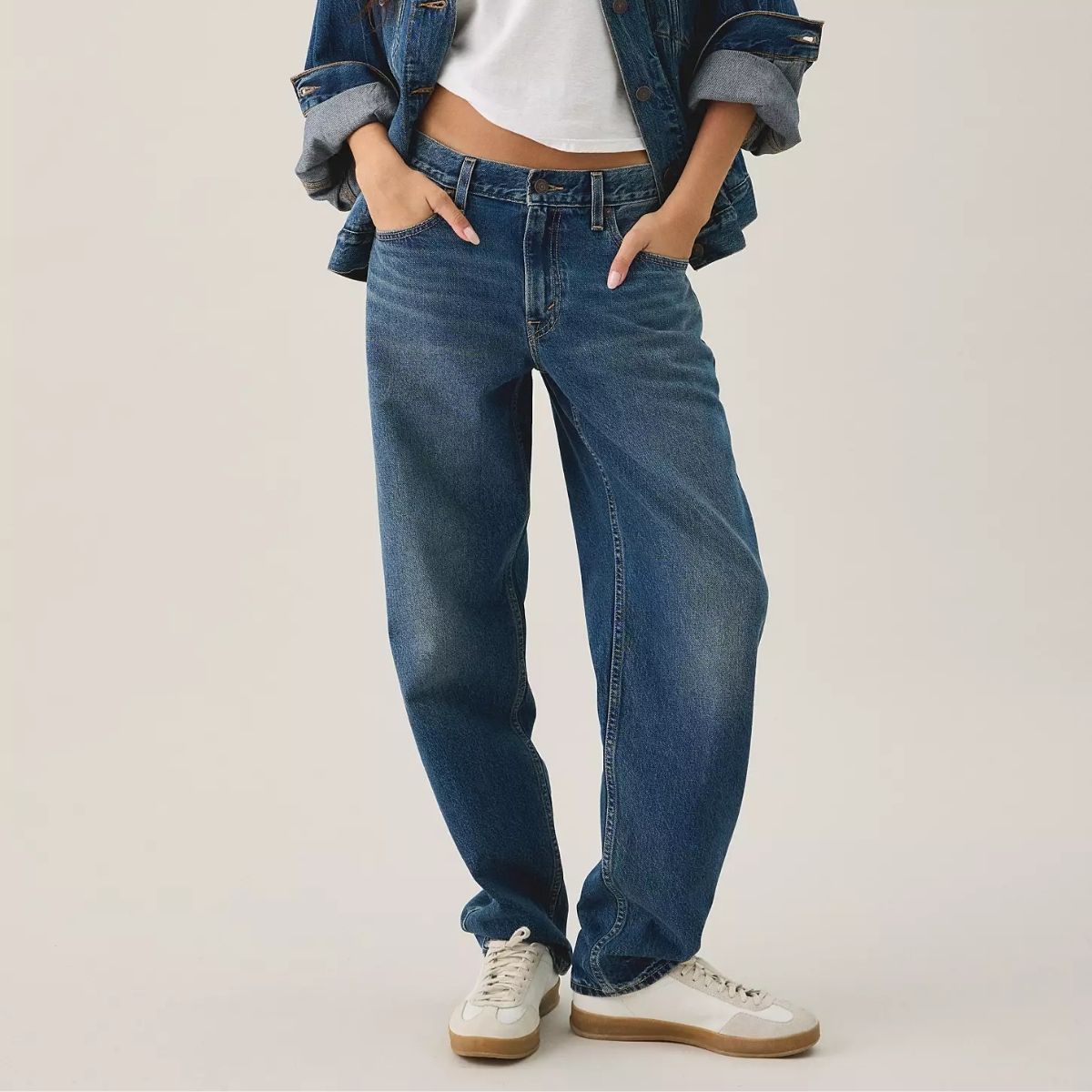 These On-Sale Low-Slung Jeans Are the Fall Denim Upgrade You Need