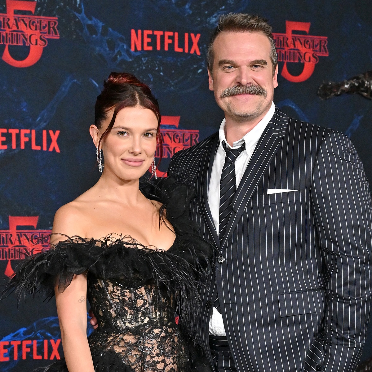 David Harbour Details Working With Millie Bobby Brown Again