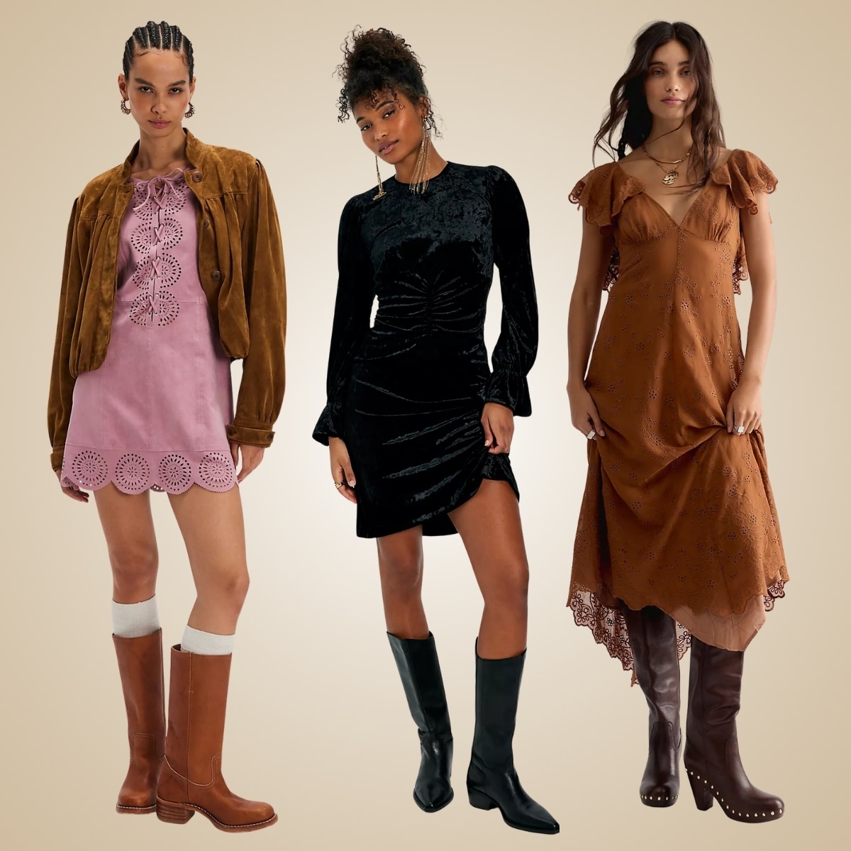 The $30 & up Free People Dresses You’ll Wear With Boots All Fall