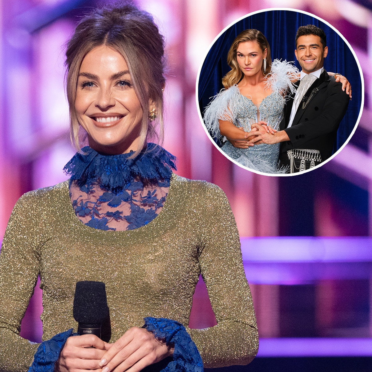 Julianne Hough Supports Julia Stiles After DWTS Feedback Made Her Cry