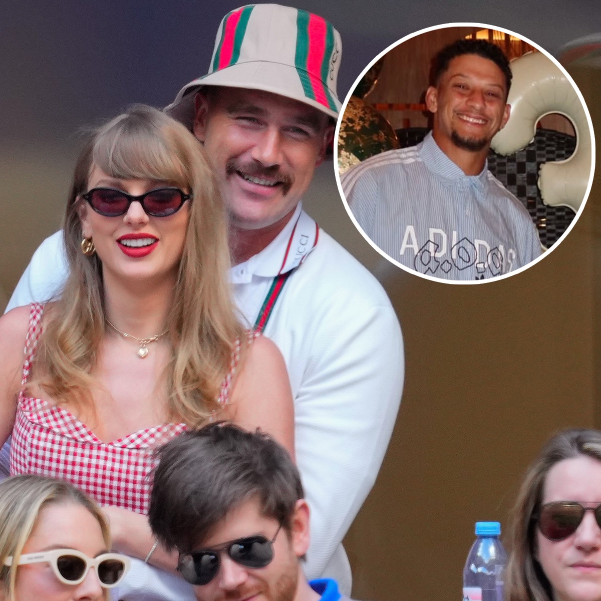 Taylor Swift, Travis Kelce Step Out for Patrick Mahomes’ Birthday Bash